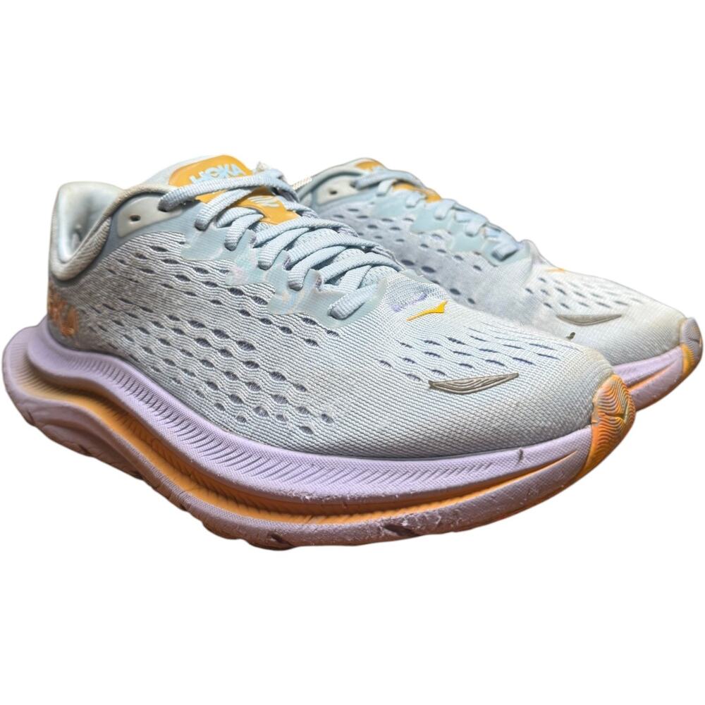 HOKA One One Kawana 7B Blue Baby Lavender Sneakers Training Shoe 1123164 READ - Picture 3 of 16